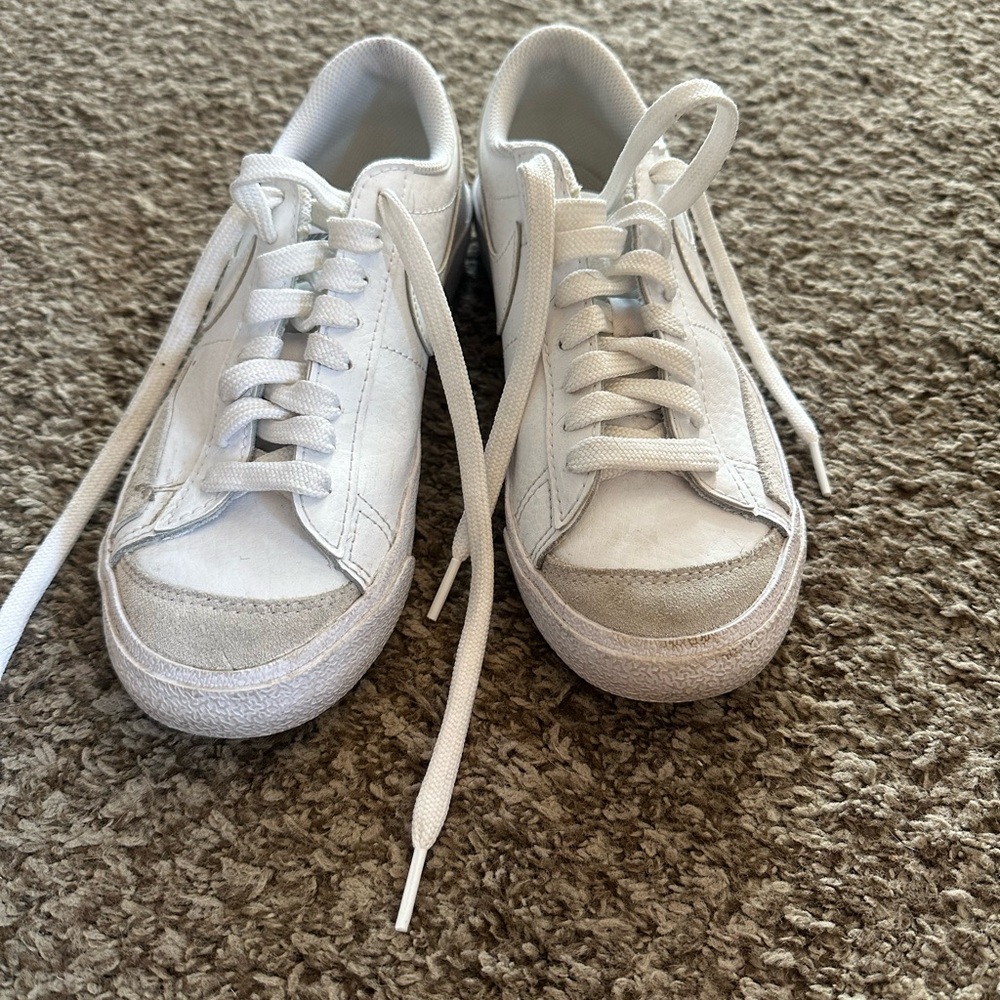 Nike White Women's Platform Shoes